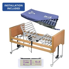 Harvest Woburn Profiling Bed and Alternating Air Pressure Relief Mattress Saver Pack